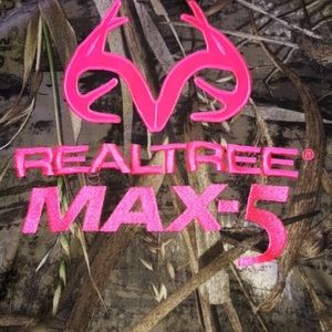Realtree Pink/Camo Max 5 Pullover Hoodie Polyester